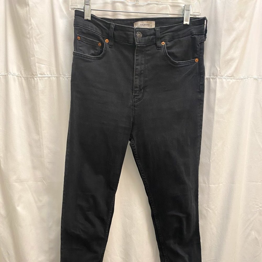 Zara Black Denim Jeans